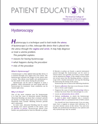 Hysteroscopy