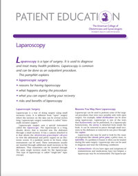 Laparoscopy